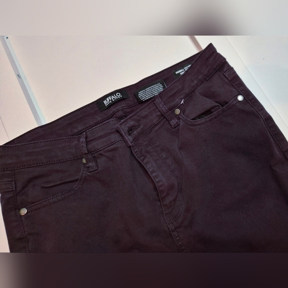 EUC Buffalo Britton Hannah High Rise Soft Stretch Pants in Deep Purple - Picture 6 of 12